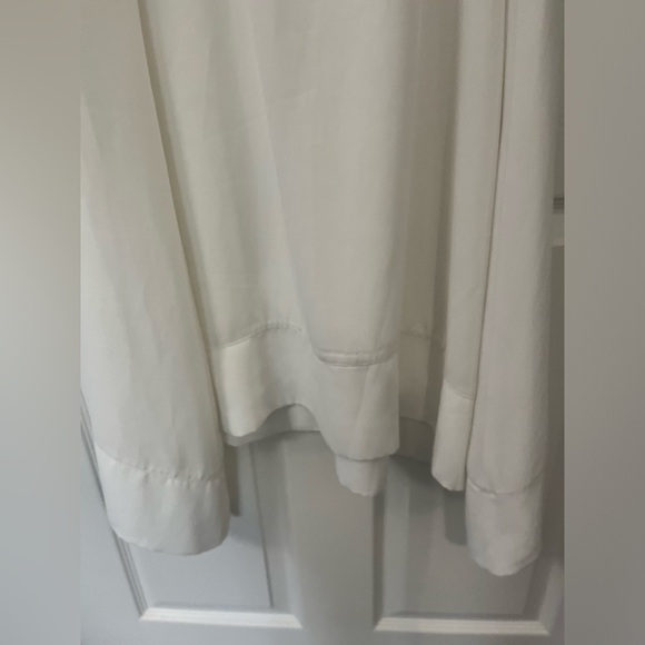 YuLinGe size 14 white colder shoulder swing dress - Picture 4 of 8